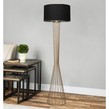   AYD-3078 Design interior Lampa de podea negruGold 21x38x155 cm