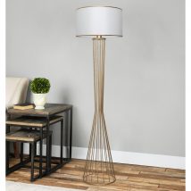   AYD-3077 Design interior Lampa de podea alb  Aur 21x38x155 cm