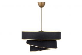   Couper - Negru, Aur Candelabru design interior Negru  Aur 40x40x72 cm