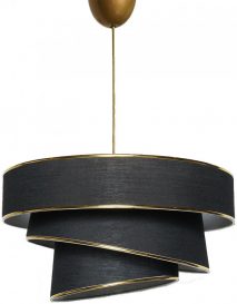 Couper - Negru, Aur Candelabru design interior Negru 
 Aur 40x40x72 cm