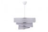 Couper - Gri, Argintiu Candelabru de design interior Gri Argintiu  40x40x72 cm