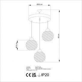 SP006 Candelabru design interior Multicolor 32x32x80 cm