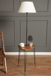 TM2002-02 Design interior Lampa de podea alb 
 Negru 37x37x147 cm