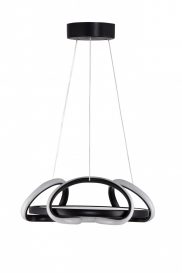 Arcturus Negru-Galben Lumină Candelabru de design interior Negru 32x15x80 cm