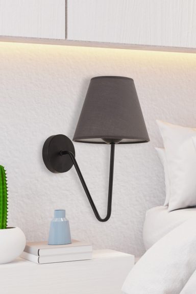 YL007 Design interior Lampa de perete Neagra 15x26x33 cm