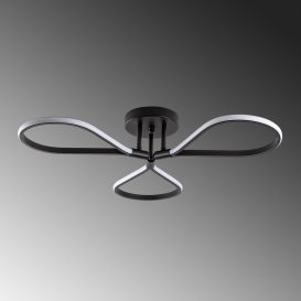 Damla - 13541 Candelabru design interior Negru 68x68x14 cm