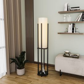 Lampa de raft - 8125 Design interior Lampa de podea Negru 25x20x130 cm