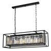 Av-1667-4Y-Bsy Candelabru de design interior Negru 80x22x60 cm