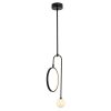 Av-1896-2Bsy Candelabru design interior alb negru 28x28x120 cm