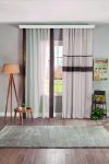 Cool Tulle (160 x 260) Cortina Gri alb