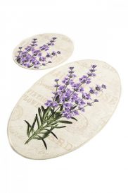 Set covoare pentru baie Lavender DJT (2 piese) Multicolor