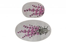 Set covoare pentru baie Lavender DJT (2 piese) Multicolor