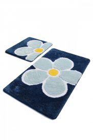 Set covoare baie acrilic Flower (2 piese) Multicolor