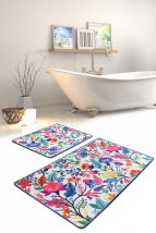 Pictura Set covoare baie (2 piese) Multicolor