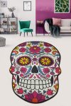 Skull Djt (80 x 120) Covor de baie Multicolor