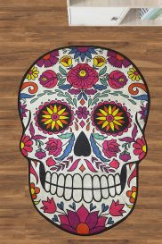 Skull Djt (80 x 120) Covor de baie Multicolor