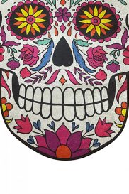 Skull Djt (100 x 150) Covor de baie Multicolor