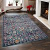 Covor Vintage 7654 (160 x 230) albastru