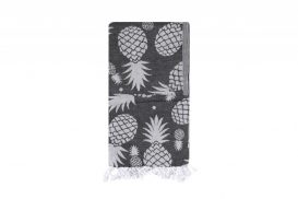 Ananas Fouta (prosop de plajă) Gri antracit