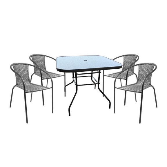 Set mobilier de gradina Berdan cu 2 scaune Hercules