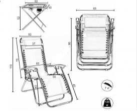 Randall Set mobilier de gradina Negru