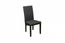 Scaun de sufragerie Vanda III New Gri închis-Wenge - Eleganță Modernă