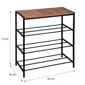 Raft Depozitare Rustic-Dulap Pantofi B2 - Artizan