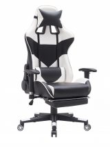 Scaun Gamer X-Style Force 6.0 alb-Negru