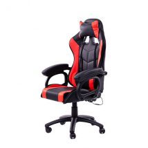 Scaun Gamer X-Style Combat 4.0 LED Negru-Roșu