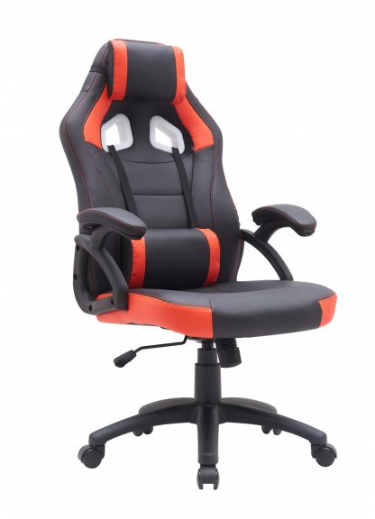 Scaun Gamer X-Style Combat 4.2 LED Negru-Roșu