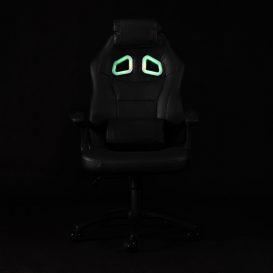 Scaun Gamer X-Style Combat 4.2 LED Negru-Roșu