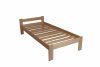 Cadru pat Bucsim pin cu cadru pat 90x200 cm lacuit