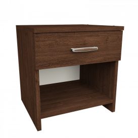 Pietro II NOU Set de mobilier pentru două persoane 160x200 cu saltea Aloe Vera și 2 noptiere - wenge