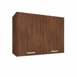 Set dulap de bucătărie jos-superior Elba 80 cm în culoarea Wenge