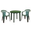 Set mobilier de gradina Telde 2 persoane - Verde