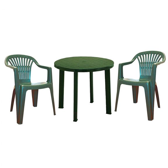 Set mobilier de gradina Telde 2 persoane - Verde