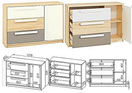 Set de mobilier pentru tineret Zadar 02