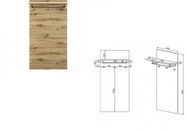 Set mobilier de hol Atlas H - Solutie moderna si practica de depozitare